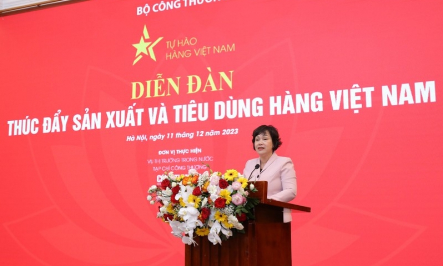 Thúc đẩy sản xuất và tiêu dùng hàng Việt Nam