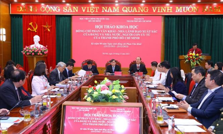 Cố Thủ tướng Phan Văn Khải – Nhà lãnh đạo xuất sắc của Đảng và Nhà nước