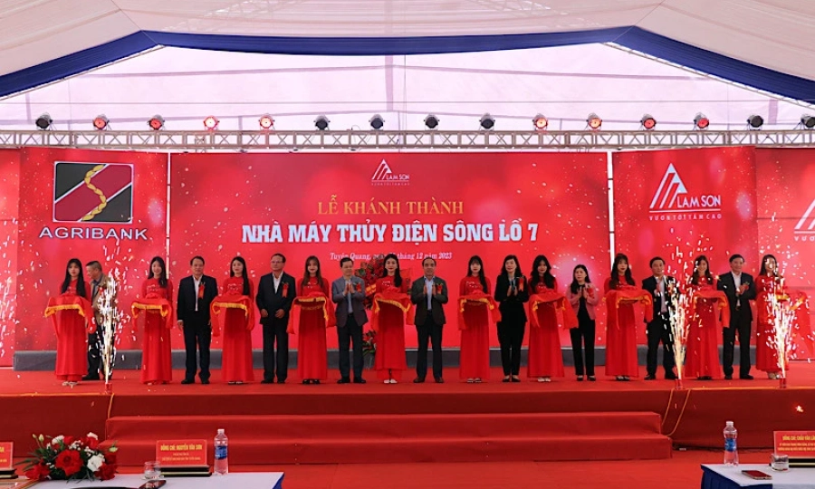 Tuyên Quang khánh thành Nhà máy thủy điện Sông Lô 7