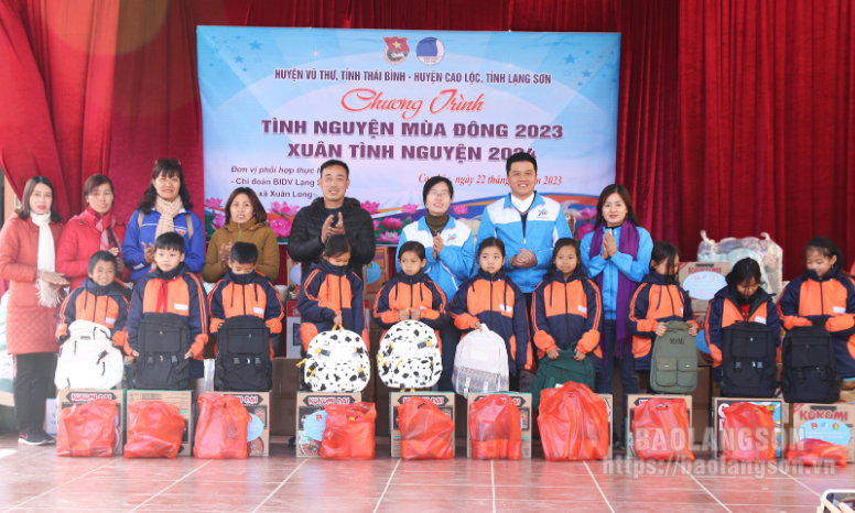 Nhiều hoạt động ý nghĩa tại Chương trình “Tình nguyện mùa đông năm 2023, xuân tình nguyện năm 2024”