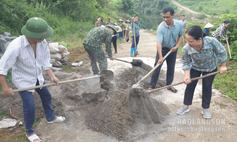 Xây dựng nông thôn mới ở Văn Quan: Chuyển biến tích cực