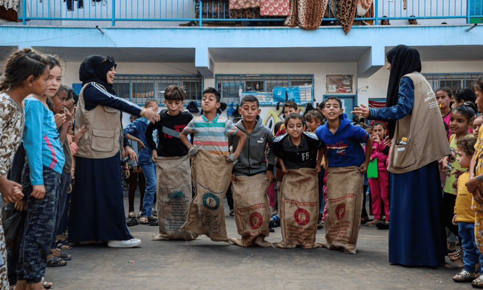 Chương trình hỗ trợ tâm lý cho trẻ em ở dải Gaza