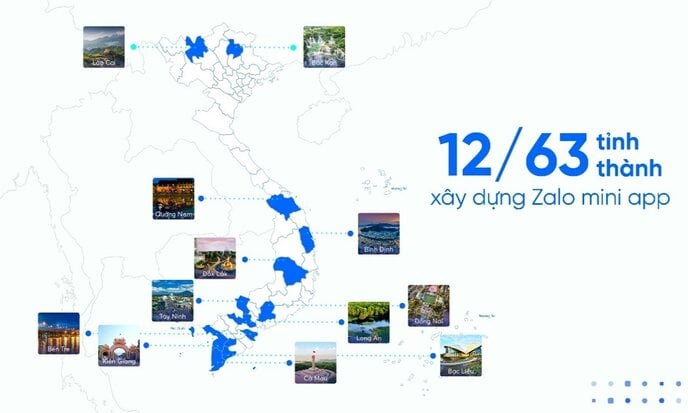 Thấy gì từ việc loạt tỉnh thành xây dựng Zalo mini app cho người dân?