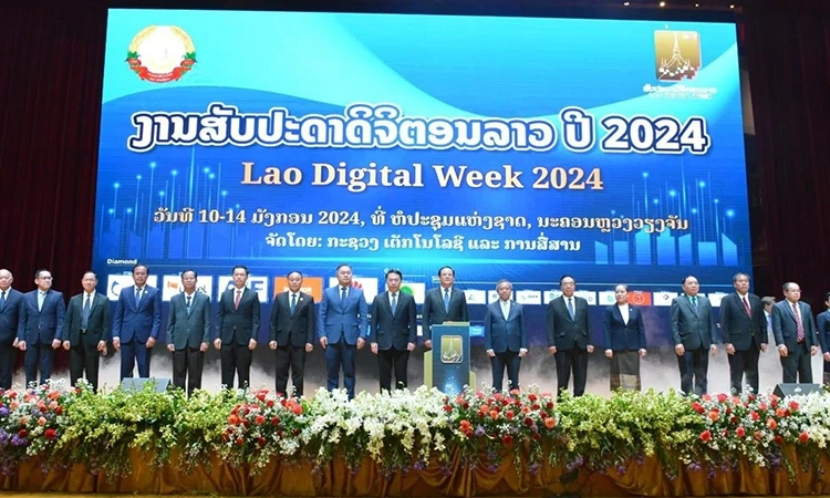 Lào tổ chức Tuần lễ chuyển đổi số quốc gia 2024