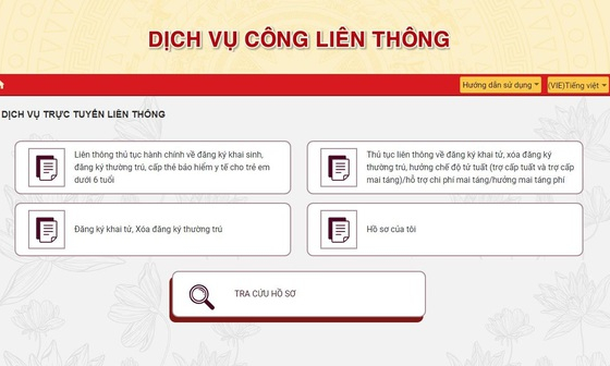 Hoàn thiện quy định liên thông điện tử thực hiện thủ tục khai sinh, khai tử