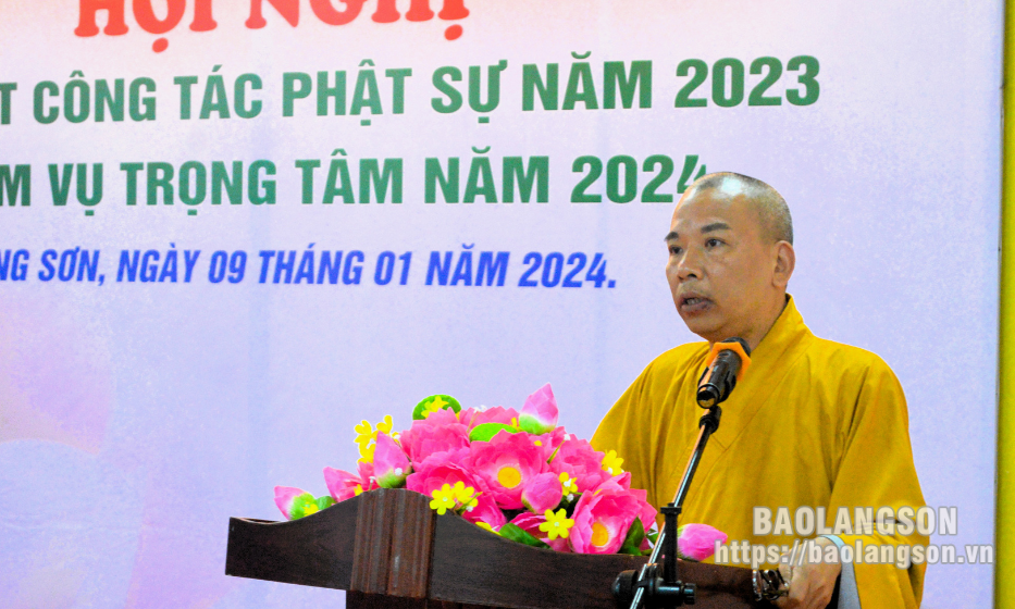 Ban Trị sự Giáo hội Phật giáo Việt Nam tỉnh tổng kết công tác phật sự năm 2023