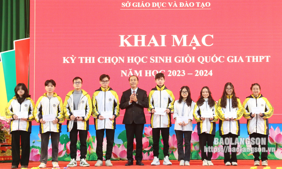 87 thí sinh tham dự kỳ thi chọn học sinh giỏi quốc gia năm học 2023 - 2024