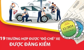 Những trường hợp ô tô "độ chế" vẫn được đăng kiểm