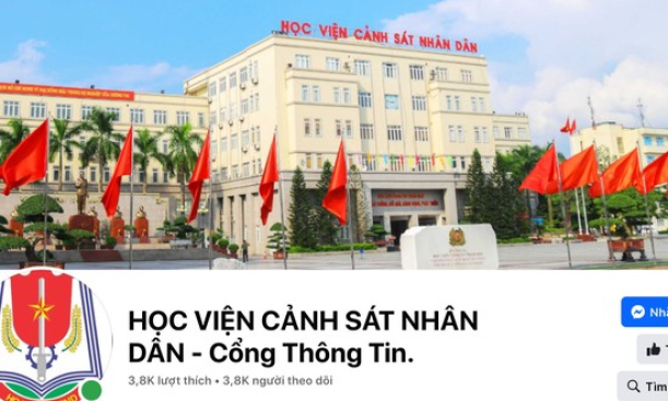 Cảnh báo giả mạo Facebook Học viện Cảnh sát nhân dân hỗ trợ lấy lại tiền lừa đảo