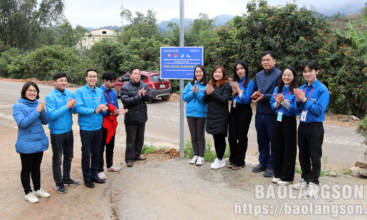 Nhiều hoạt động ý nghĩa tại chương trình thiện nguyện “Tết đong đầy 2024 ” tại huyện Cao Lộc