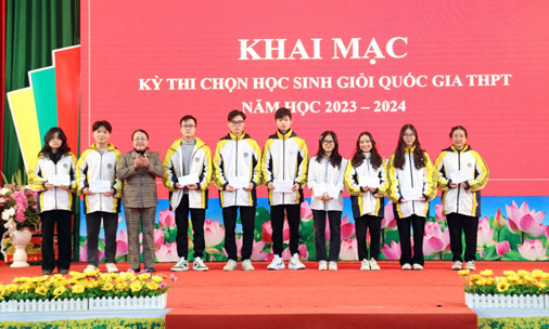 Lạng Sơn có 33 thí sinh đạt giải tại kỳ thi chọn học sinh giỏi cấp quốc gia