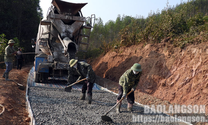 Cứng hoá đường giao thông nông thôn: Bứt phá năm 2023