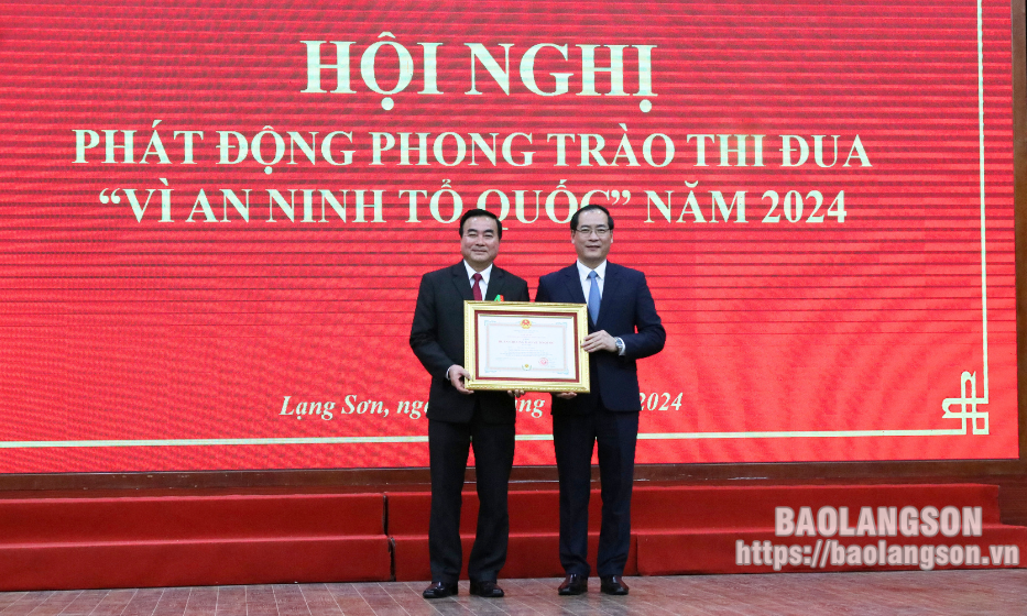 Công an tỉnh phát động phong trào thi đua “Vì an ninh Tổ quốc” năm 2024