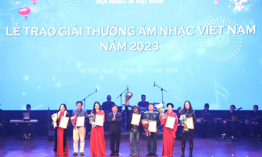 Họa sĩ của Báo CAND đoạt Giải thưởng Âm nhạc Việt Nam năm 2023