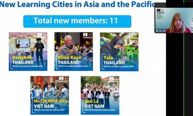 Thêm 2 thành phố Việt Nam gia nhập Mạng lưới thành phố học tập toàn cầu