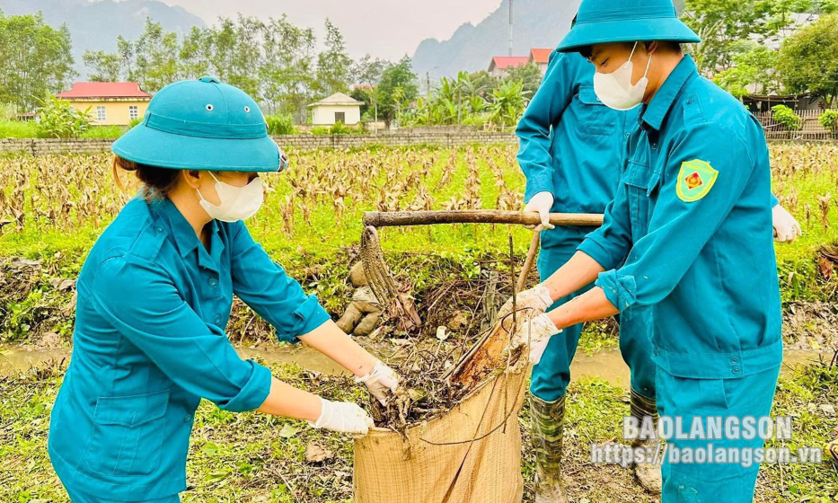 Rộn ràng ra quân làm thuỷ lợi nội đồng