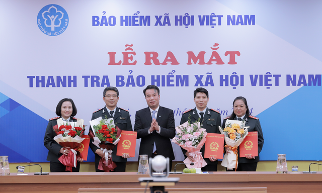 Ra mắt thanh tra Bảo hiểm xã hội Việt Nam