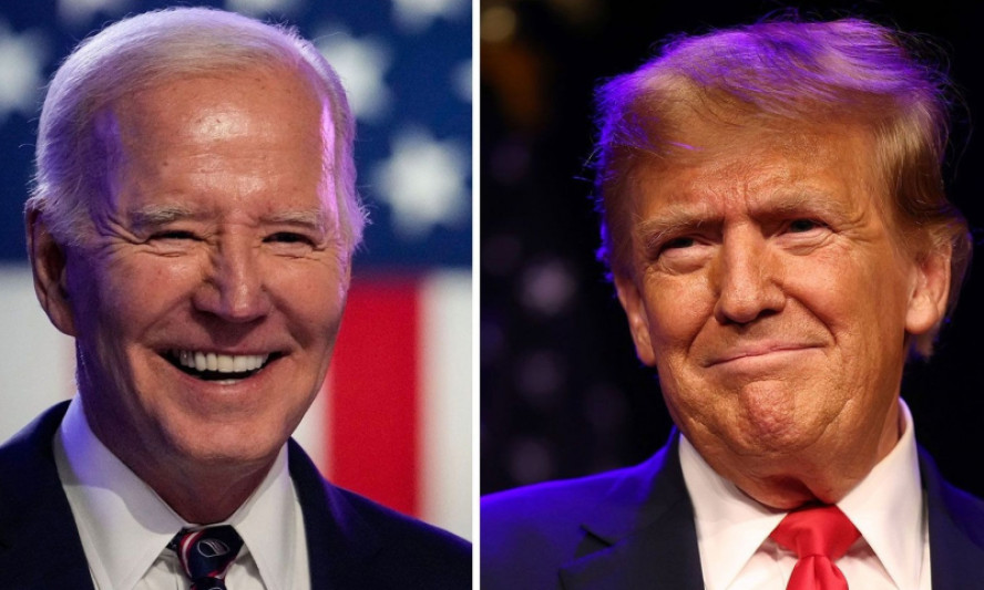 Ông Trump và ông Biden thống trị "Siêu thứ ba"