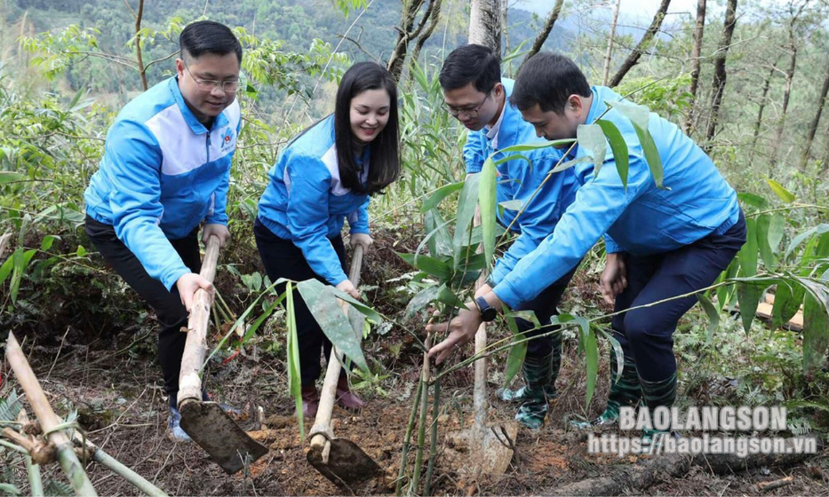 Tuổi trẻ Lạng Sơn sôi nổi tinh thần xung kích, tình nguyện 