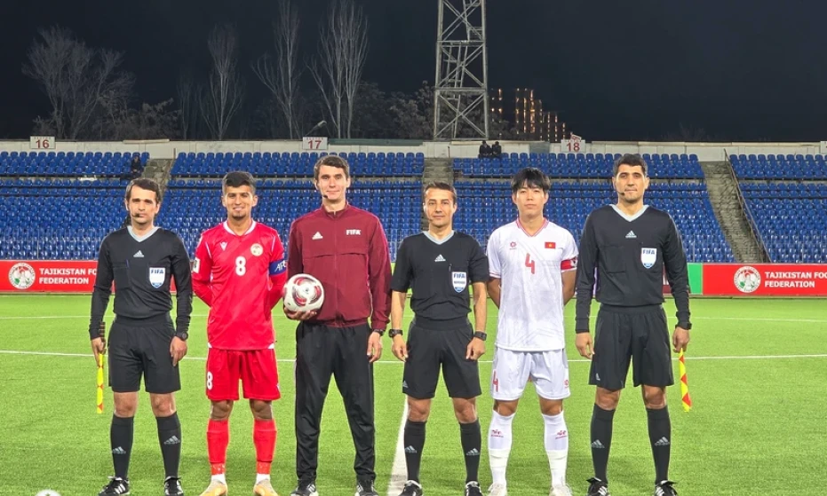 U23 Việt Nam thắng U23 Tajikistan 1-0 trong trận giao hữu đầu tiên