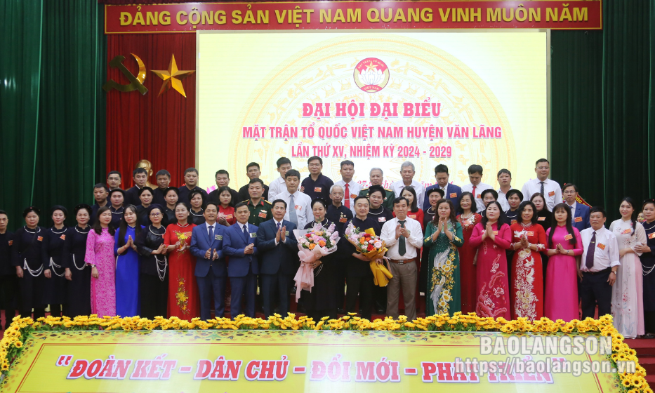 Đại hội đại biểu MTTQ huyện Văn Lãng lần thứ XV, nhiệm kỳ 2024-2029