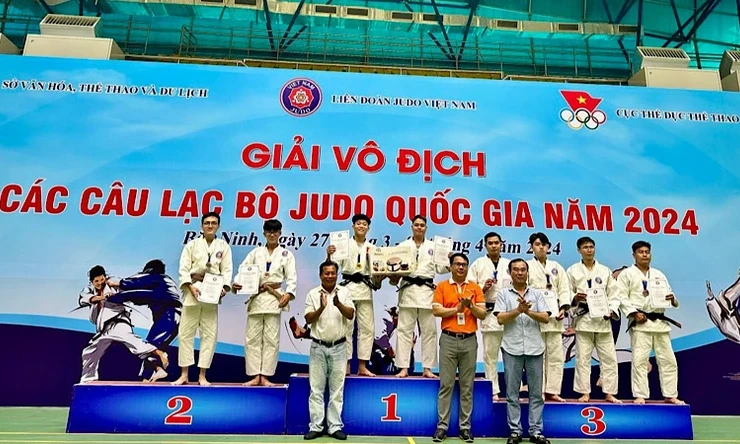 Gần 300 vận động viên tham dự Giải Vô địch các câu lạc bộ Judo quốc gia 2024