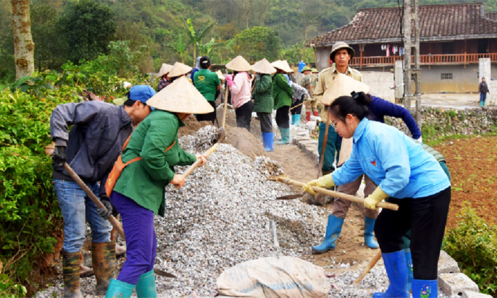 Xây dựng nông thôn mới ở Bắc Sơn: Quyết tâm đạt mục tiêu