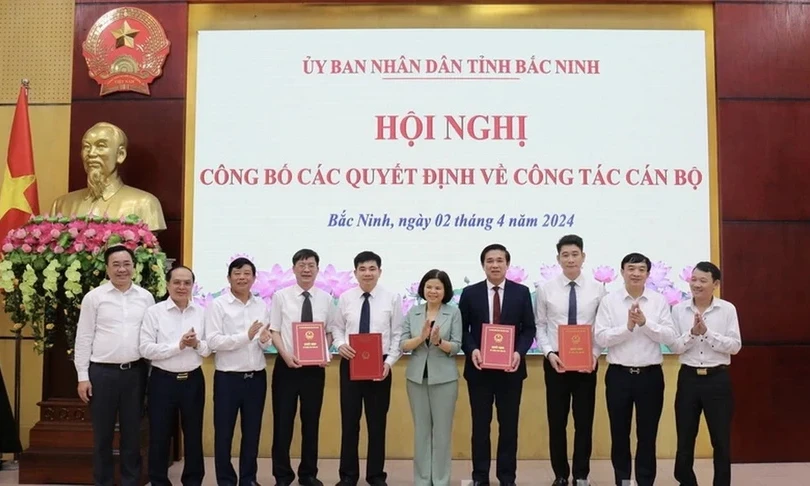 Bắc Ninh công bố quyết định của Ban Thường vụ Tỉnh ủy về công tác cán bộ