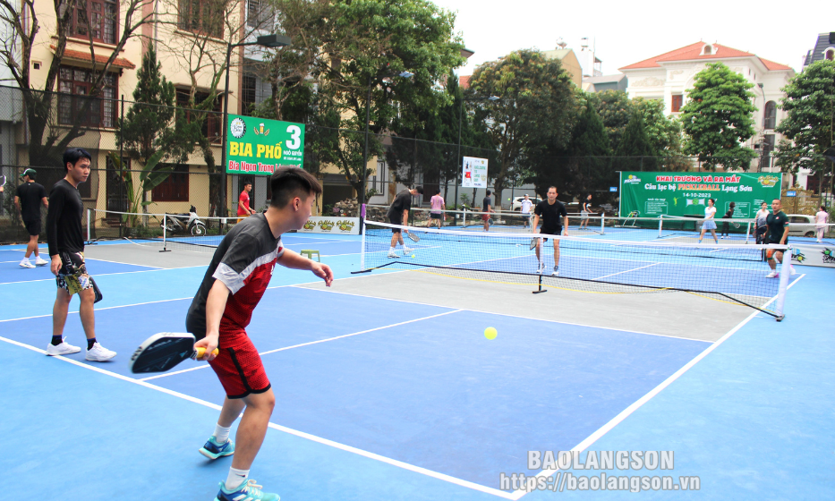 Sức hấp dẫn từ môn thể thao Pickleball