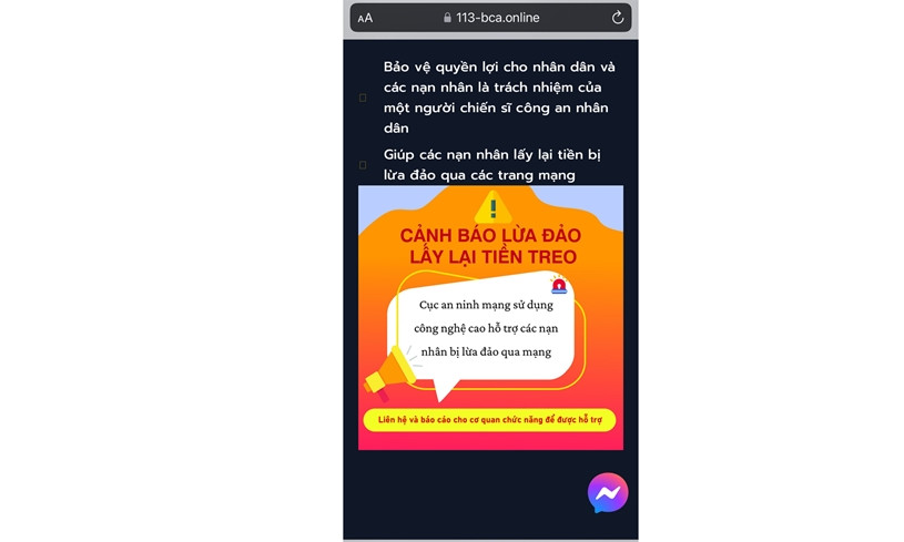 Cảnh giác trước thủ đoạn lừa đảo mới trên mạng