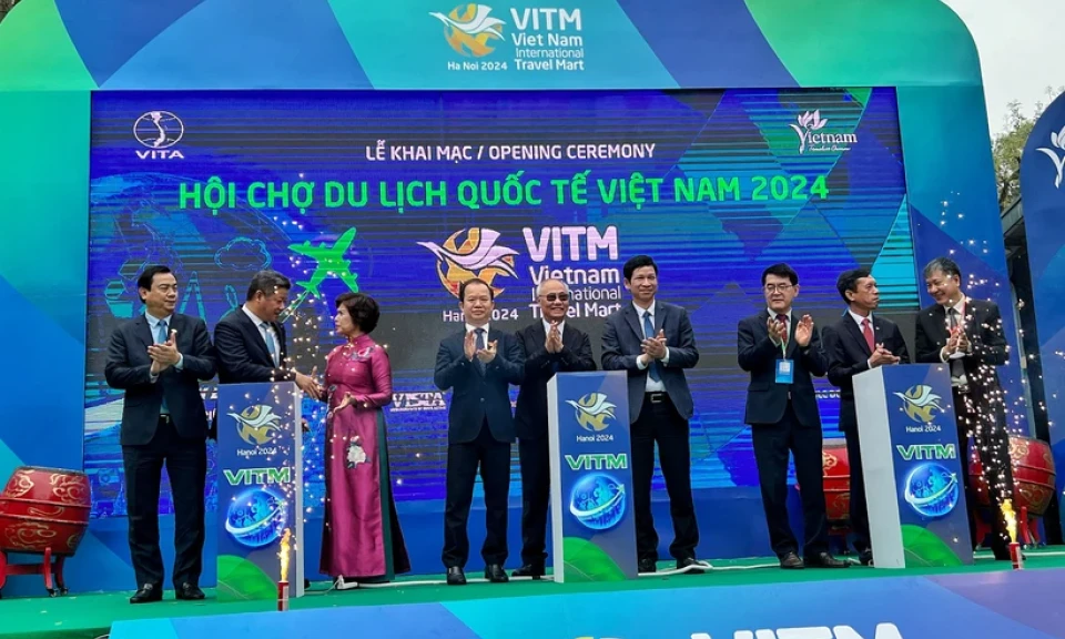 Khai mạc VITM Hà Nội 2024: Nhiều hoạt động thúc đẩy Chuyển đổi Xanh, bền vững