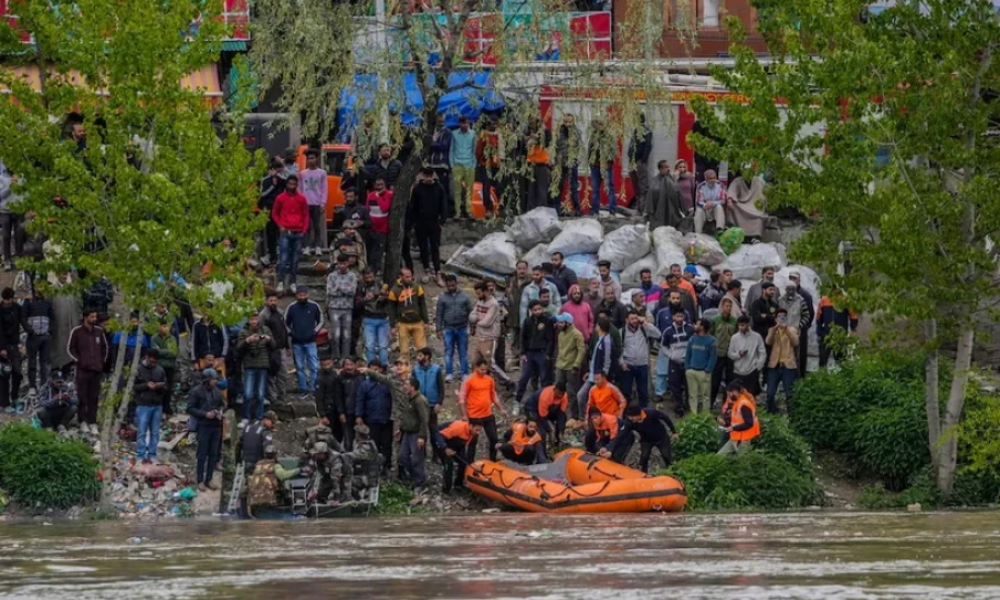 Ấn Độ: 15 người mất tích trong vụ lật thuyền trên sông tại vùng Kashmir