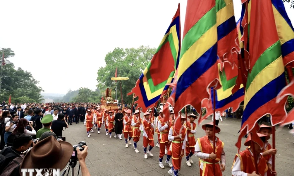 Giỗ Tổ Hùng Vương năm 2024: Không khí linh thiêng trong ngày chính lễ