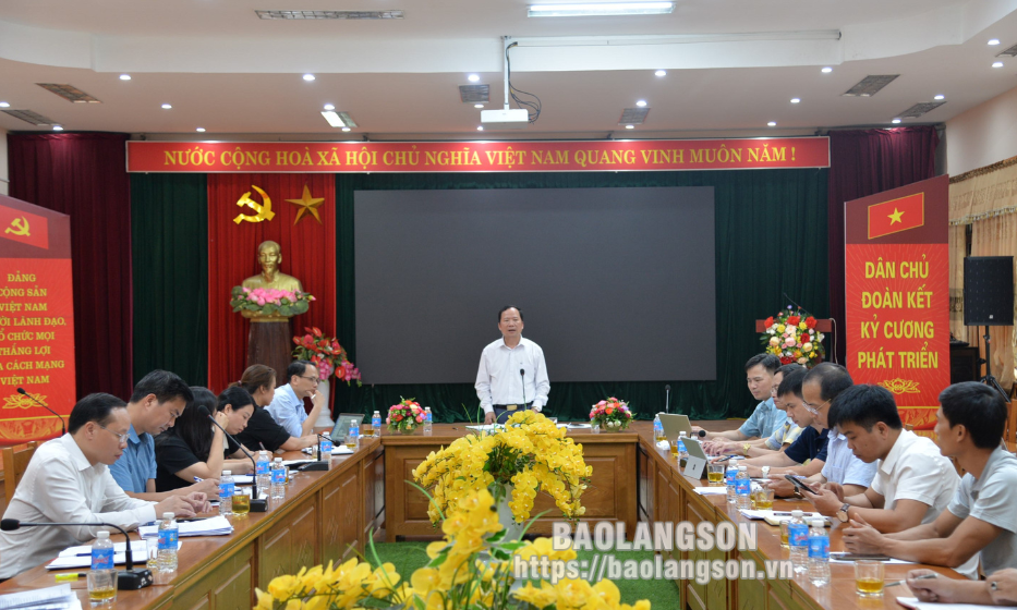 Thực hiện tốt công tác chuẩn bị đón Đoàn chuyên gia UNESCO khảo sát thực địa Công viên địa chất Lạng Sơn