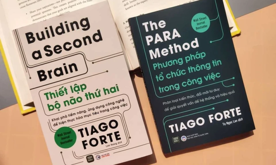 Buiding a Second Brain- Thiết lập bộ não thứ hai”, cuốn sách hướng dẫn tạo hệ thống dữ liệu công việc cá nhân