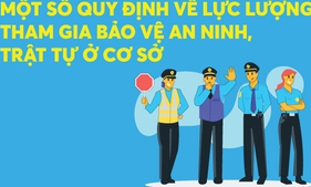 Một số quy định với lực lượng tham gia bảo vệ an ninh, trật tự ở cơ sở