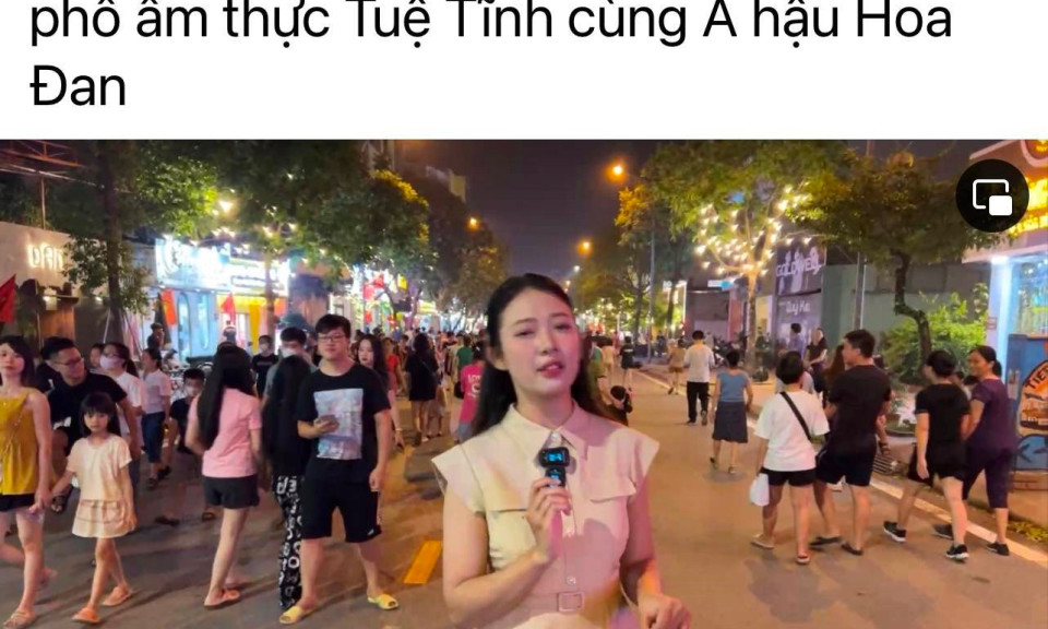 Khai trương phố ẩm thực đầu tiên ở Hải Dương