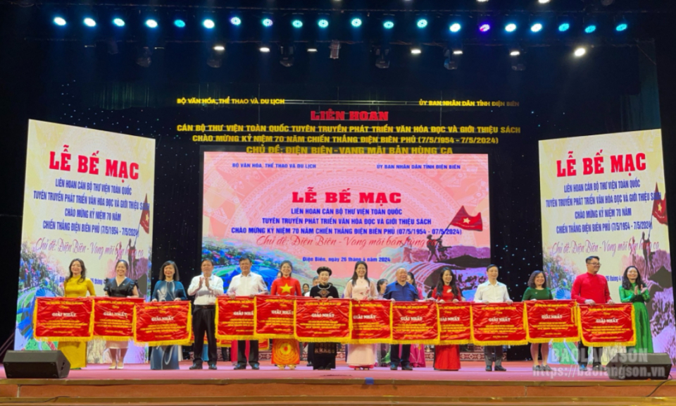 Thư viện tỉnh Lạng Sơn đạt giải nhất toàn đoàn tại Liên hoan Cán bộ thư viện toàn quốc