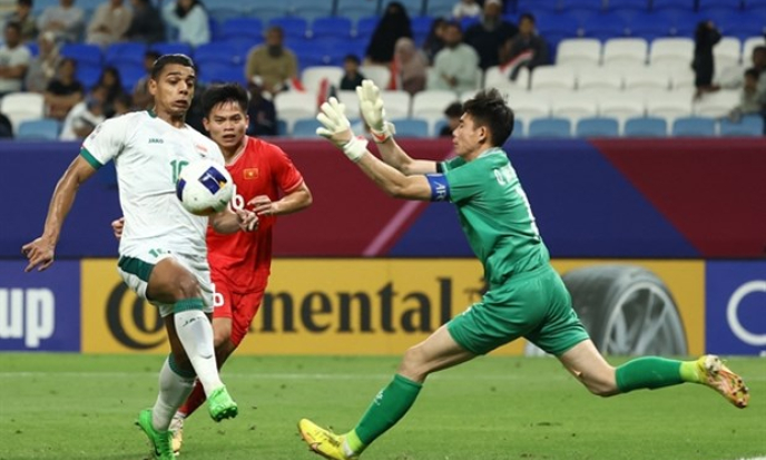 Vietnam eliminated from AFC U23 Asian Cup after losing 0-1 to Iraq