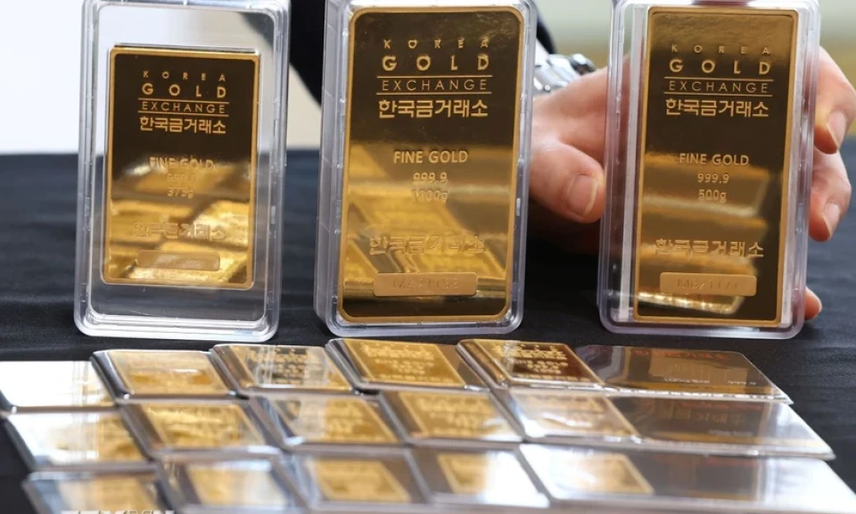 Giá vàng tăng trên thị trường thế giới, chỉ số đồng USD giảm