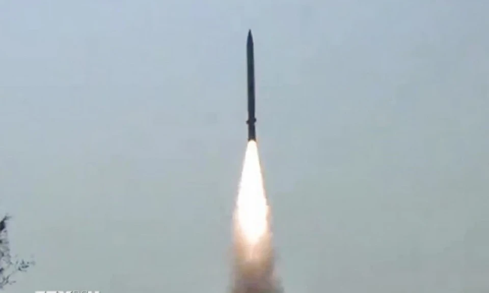 Ấn Độ thử nghiệm tên lửa siêu thanh hỗ trợ phóng ngư lôi