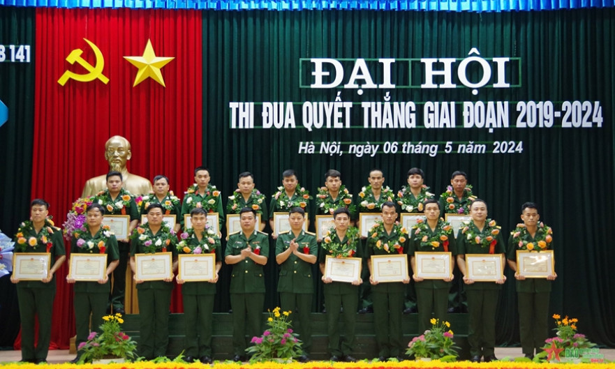 Trung đoàn 141 tổ chức Đại hội Thi đua Quyết thắng giai đoạn 2019-2024