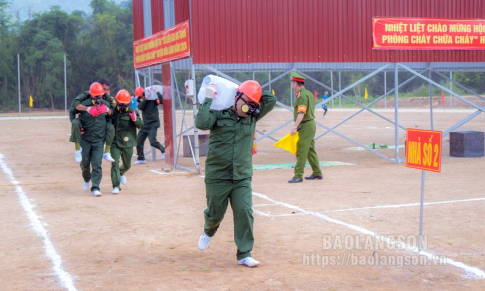 Nâng cao kỹ năng cho Tổ liên gia an toàn phòng cháy, chữa cháy: Ghi nhận từ các hội thi