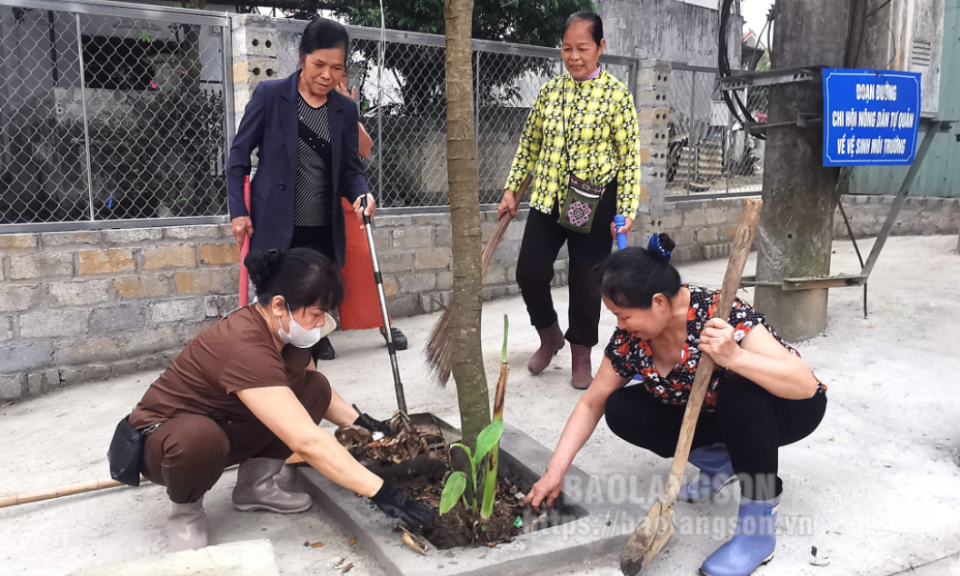 Phát huy vai trò “Tổ liên gia bảo vệ môi trường”