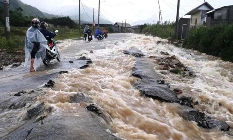 Ngày 10/5, vùng núi Bắc Bộ đề phòng mưa lớn về đêm và sáng