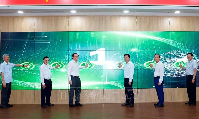 越南国家环境监测网络管理及数据整合处理中心正式落成