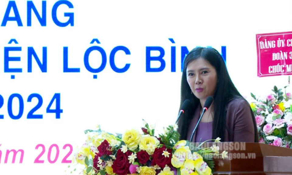 Đại hội thi đua quyết thắng lực lượng vũ trang huyện Lộc Bình giai đoạn 2019-2024