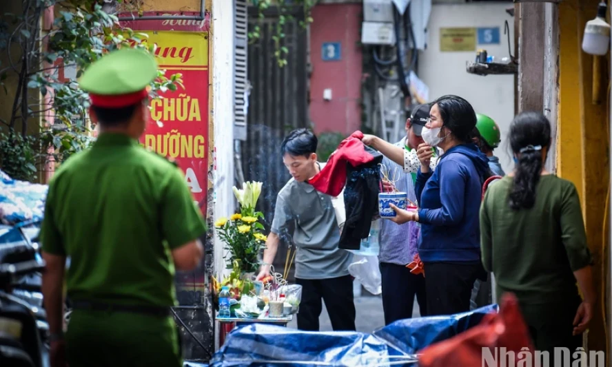 Danh tính các nạn nhân tử vong trong vụ cháy nhà trọ tại Trung Kính