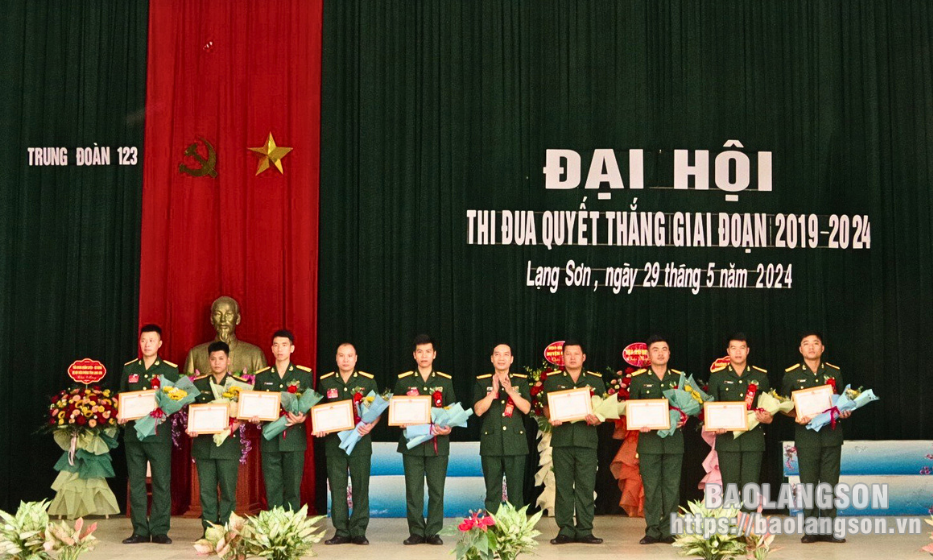 Trung đoàn 123 tổ chức Đại hội thi đua quyết thắng giai đoạn 2019-2024