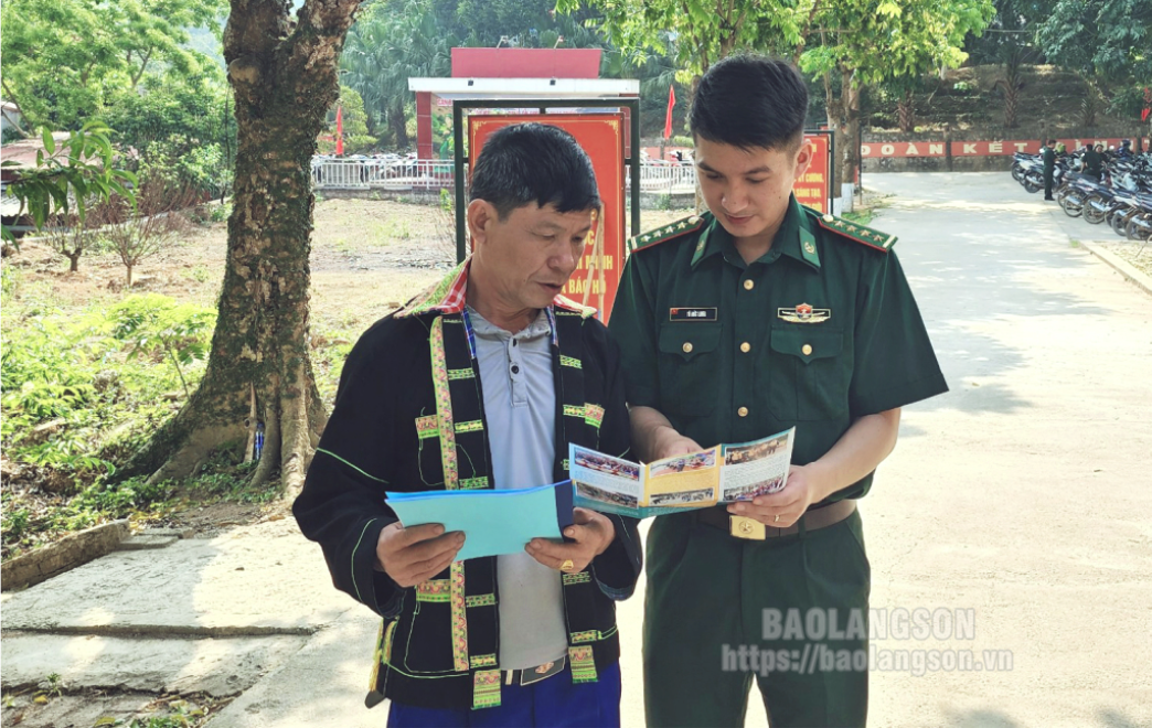 Đồn Biên phòng Ba Sơn chú trọng tuyên truyền, vận động người dân bảo vệ biên giới quốc gia